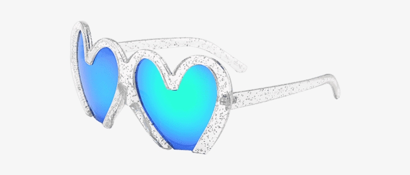 Protección Uv Gafas De Sol Del Corazón - Heart, transparent png download
