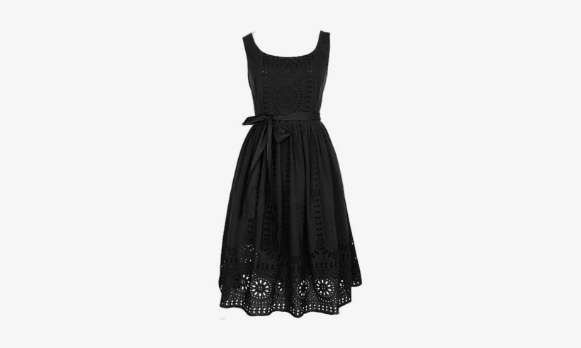 Vestidos Png - Black Dress, transparent png download