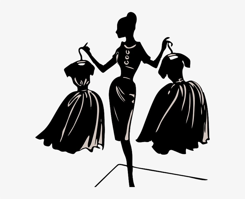 Vestidos Bonitos - Fashion Clip Art, transparent png download