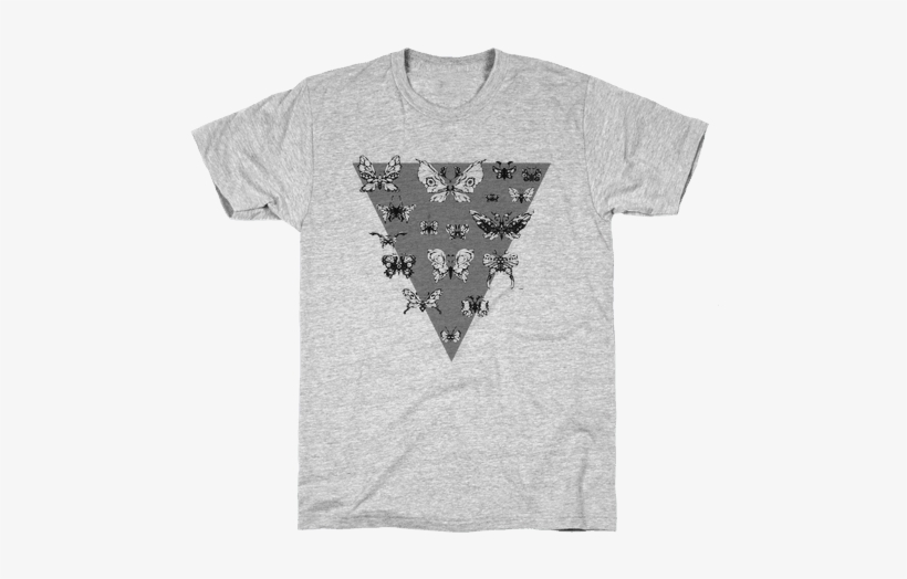 Moth Triangle Mens T-shirt - Silent Hill T Shirt, transparent png download
