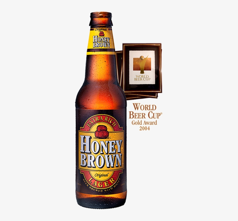 Honey Brown Bottle - Honey Brown Lager, Extra Rich, Original - 24 Fl Oz, transparent png download