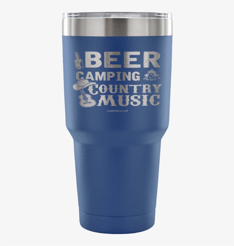 "beer, Camping, And Country Music" - Mug, transparent png download