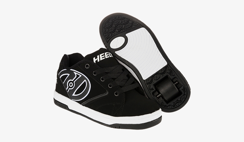Heelys Propel - Heelys Black And White, transparent png download
