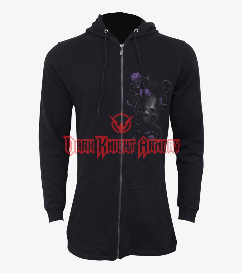 Entwined Skull Womens Fish Tail Jacket - Hoodie, transparent png download