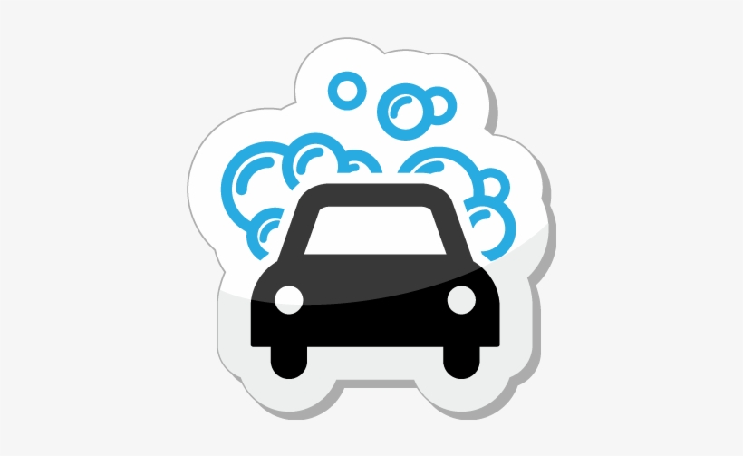 Car Wash Icon Design - Carwash Icon, transparent png download