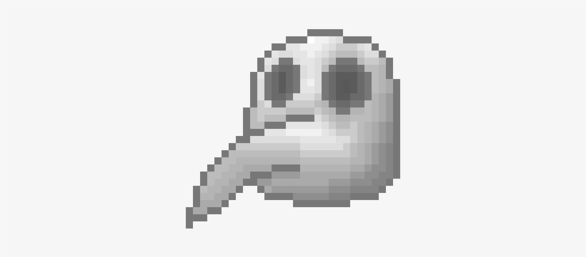 Plague Mask - Fnaf Puppet Pixel Art, transparent png download