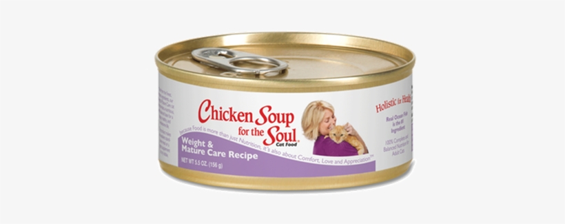 Chicken Soup - Chicken Soup Cat Can, transparent png download