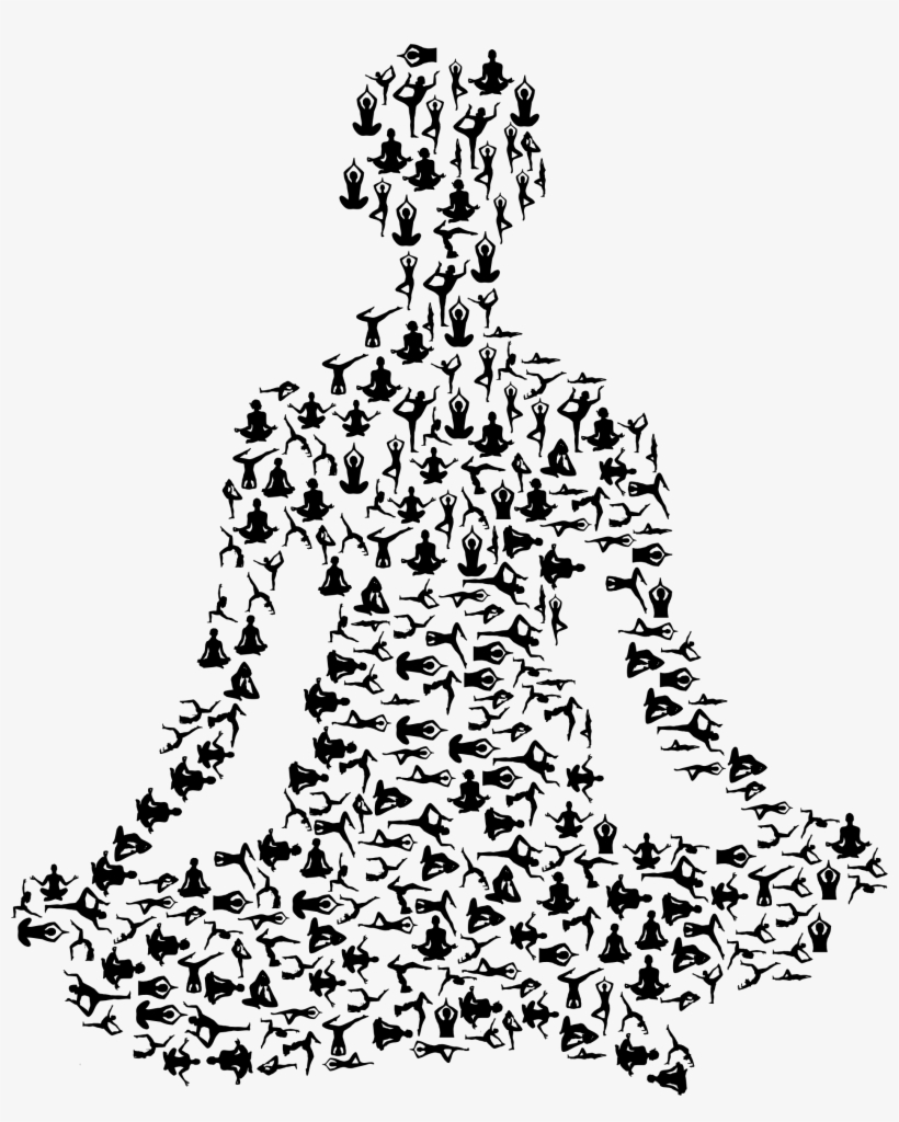This Free Icons Png Design Of Prismatic Female Yoga, transparent png download
