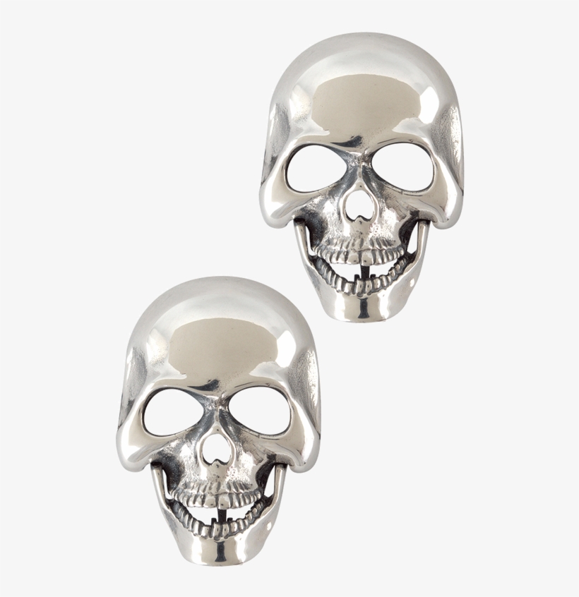Jeff Deegan Large Skull Cufflinks - Pinto Ranch, transparent png download