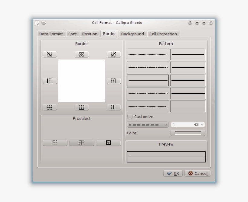 The Border Page Lets You Set The Appearance Of The - Tab, transparent png download