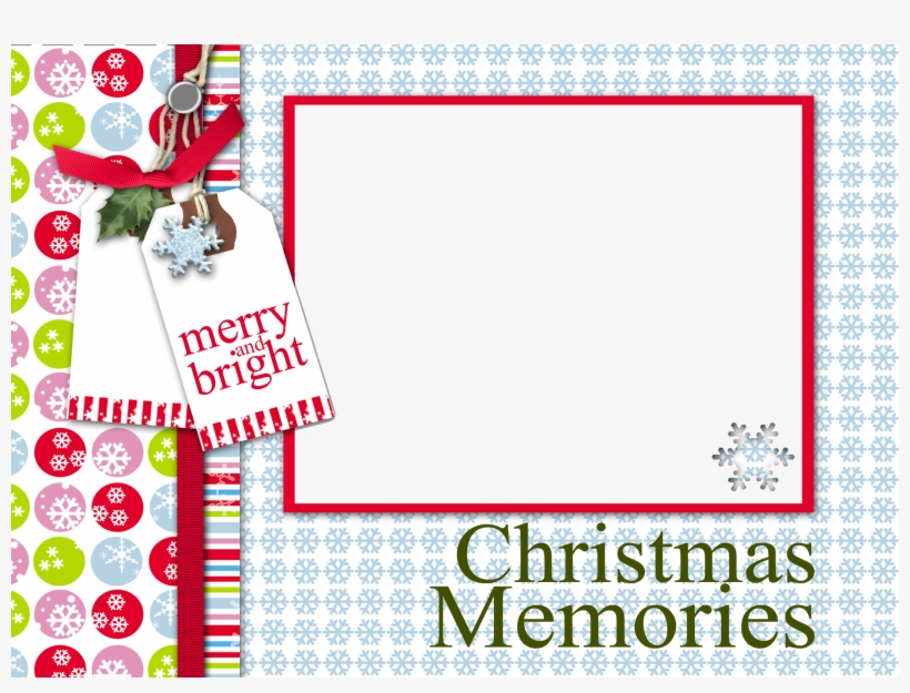 Christmas Cover Page Template - Christmas Collage Frame Template Png, transparent png download