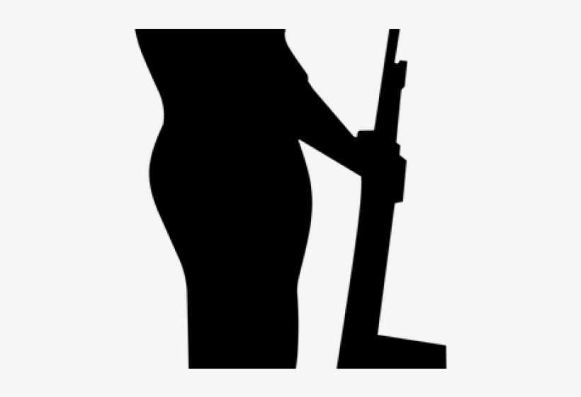 Soldier Silhouette - Soldier, transparent png download