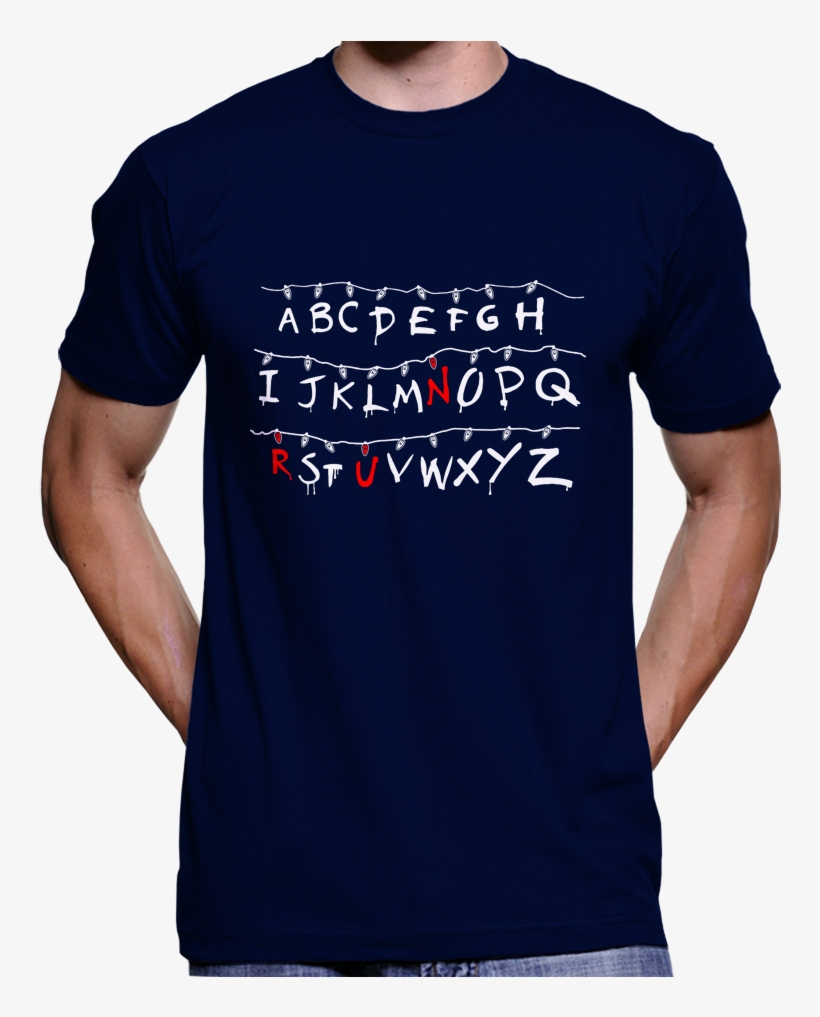 stranger things alphabet sweater