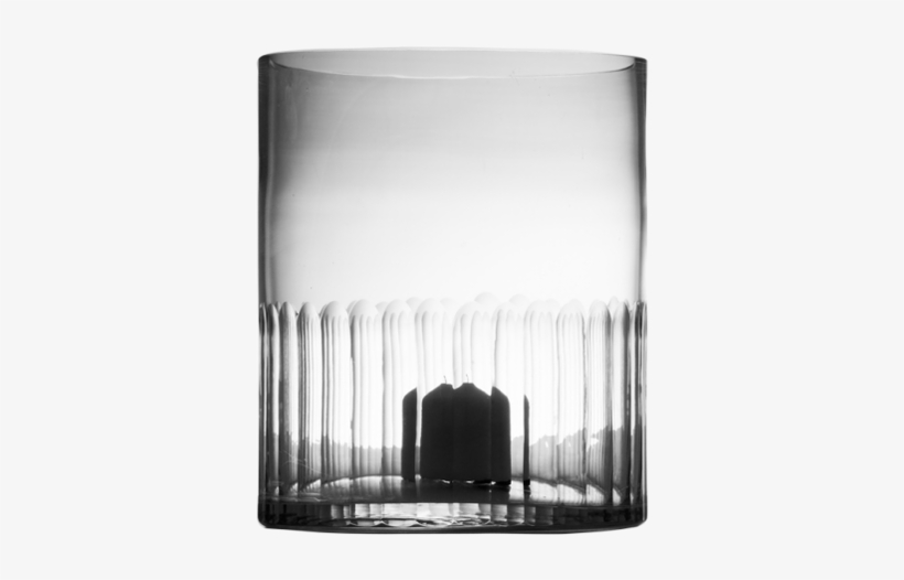Clear Glass Vase Large - Vase, transparent png download