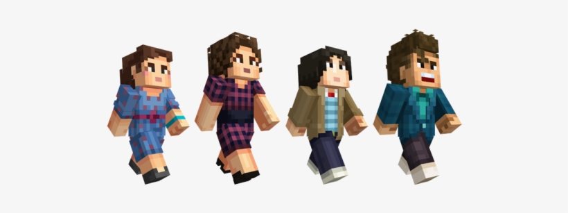 The Skin Pack's Available To Download Right Now So, - Minecraft Stranger Things Skin, transparent png download