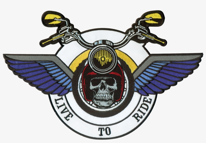 Racer Helmet Skull - Blank Emblem For Riders Png, transparent png download