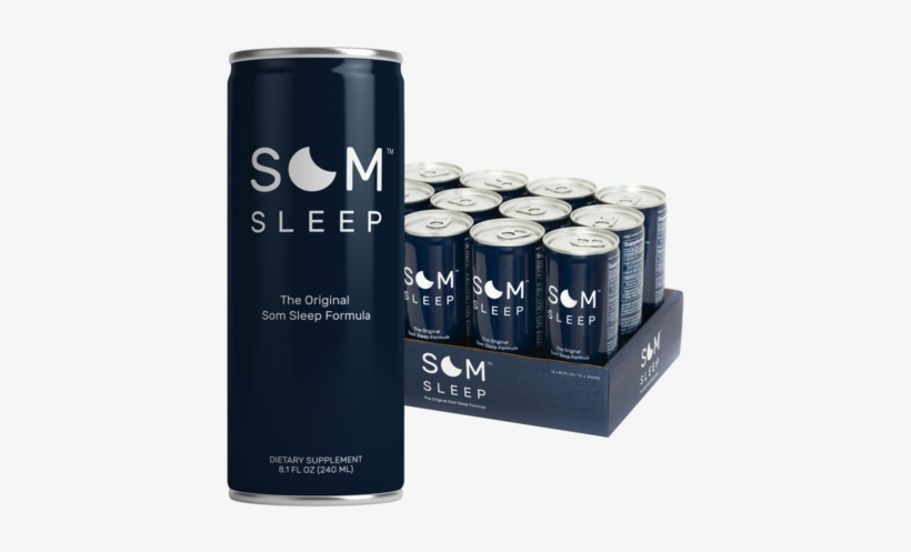 Som Sleep Original 12 Pack - Som Sleep Drink, transparent png download