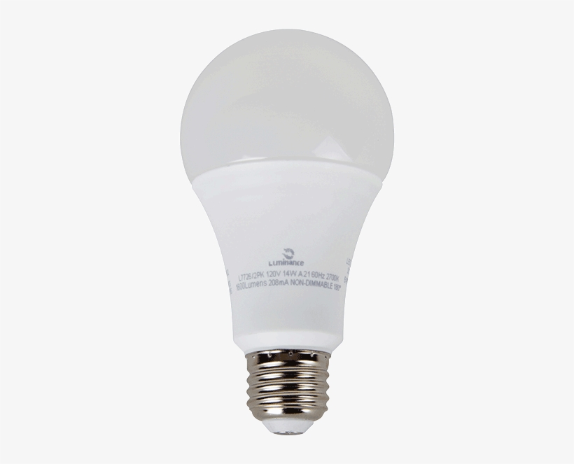 Desk Lamp - Satco A19 Led, transparent png download