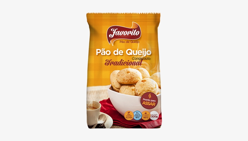 Linha Pão De Queijo Favorito - Pão De Queijo, transparent png download