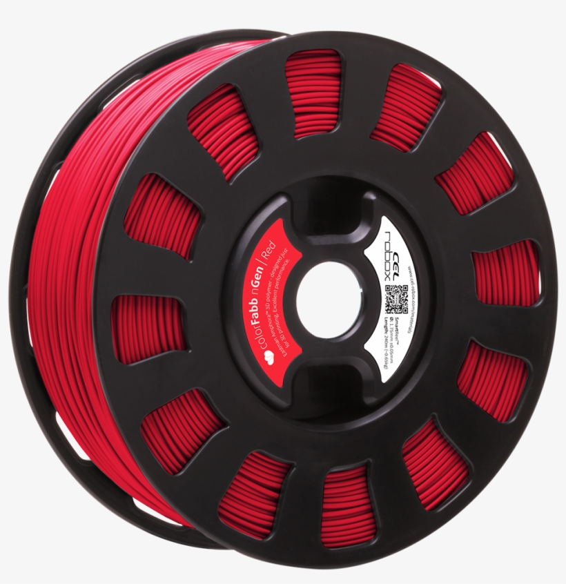 Colorfabb Ngen Filament In Red - Robox Colorfabb Ngen Filament - Red [rbx-pet-ngrd1], transparent png download