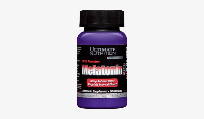 Ultimate Nutrition Premium Melatonin - Ultimate Nutrition Melatonin, transparent png download
