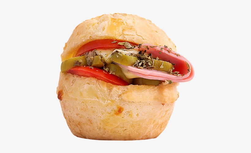 Pão De Queijo Recheado - Pão De Queijo Recheado Pizza, transparent png download