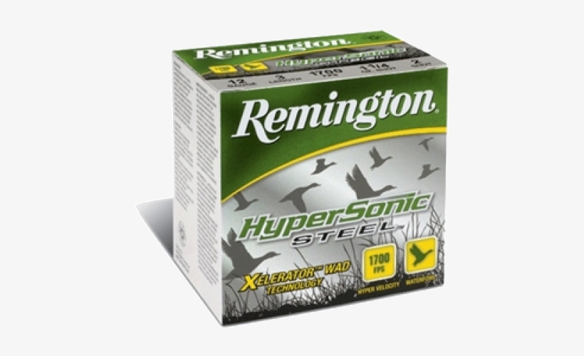 Remington Hypersonic Steel 12 Gauge, 3" 1 1/4oz 1700fps - 20 Gauge Shells, transparent png download