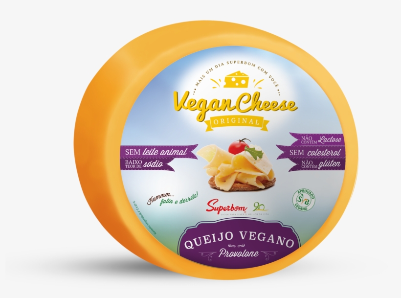 Provolone Sem Fundo - Queijo Vegano Superbom, transparent png download
