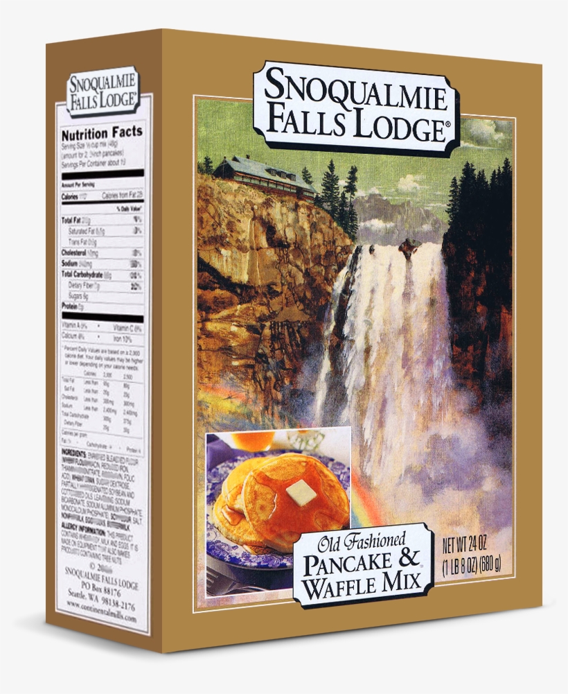 Old Fashioned Pancake And Waffle Mix - Snoqualmie Falls Lodge Pancake & Waffle Mix, 24, transparent png download