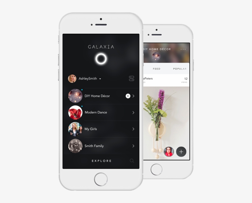 View 6 Photos - Galaxia App, transparent png download