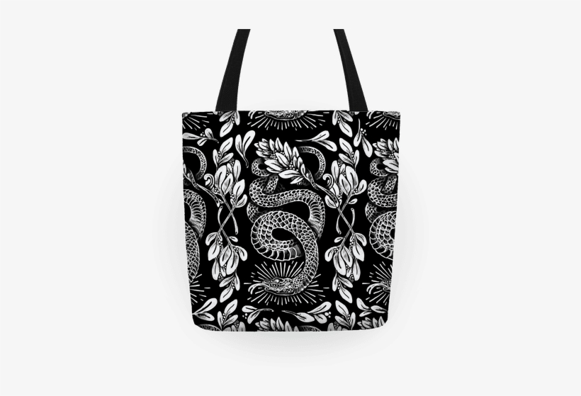 Laurel Snake Tote - Tote Bag, transparent png download