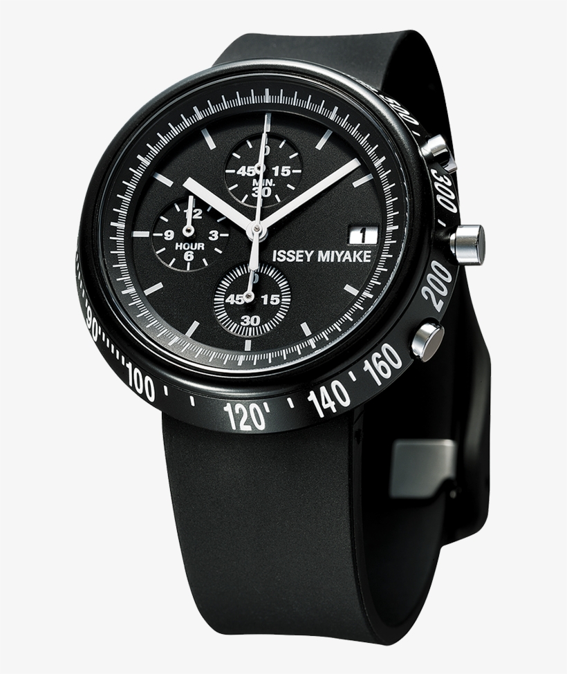 Issey Miyake Trapezoid Black Watch, Steel-0 - Issey Miyake Trapazoid Unisex Quartz Watch With Black, transparent png download