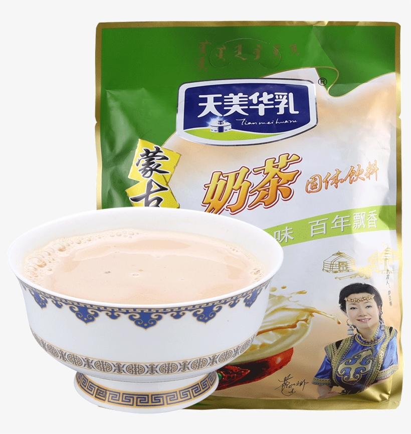 Tianmeihua Milk Inner Mongolia Milk Tea Amount 颉 Mongolian - Cup, transparent png download