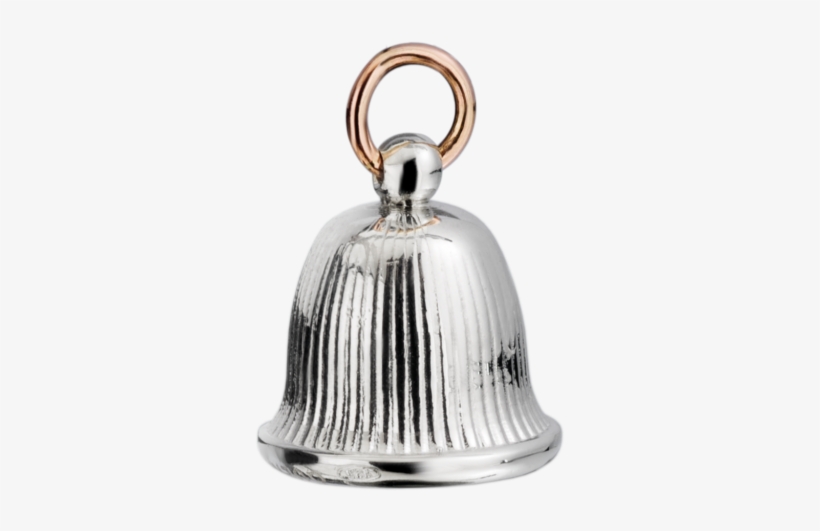 Vertical Stripes Bell - Silver, transparent png download