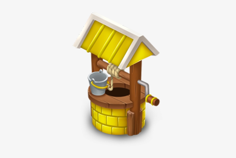 Golden Well - Hay Day Well, transparent png download