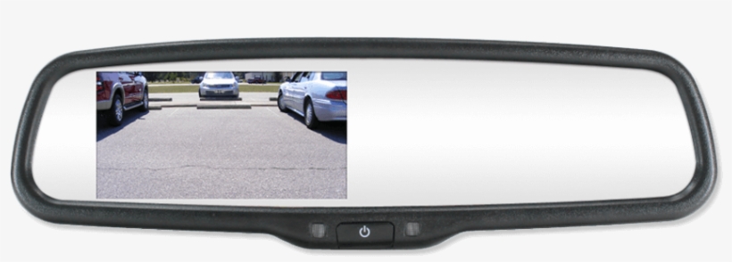 Rostra 250 8208 1 Mirror Tv - Rostra 2508309ir Rearsight 4.3" Mirror Lcd Monitor, transparent png download