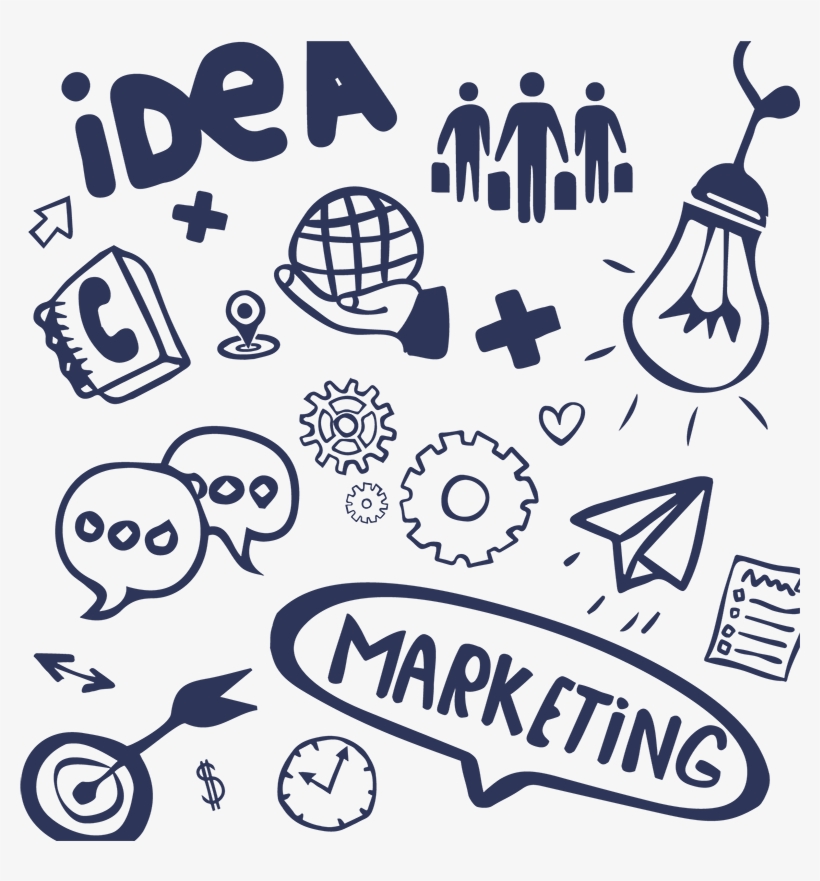 Fondo Azul Oscuro Link Marketing - Marketing, transparent png download