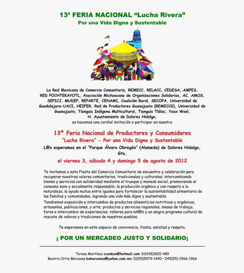 13th Annual 'lucha Rivera' National Fair - Graphic Design, transparent png download