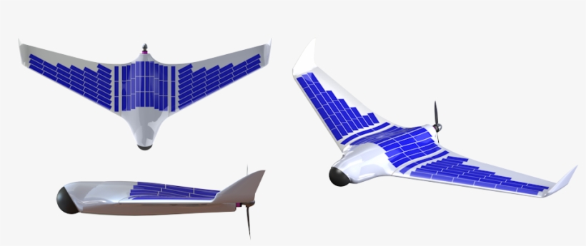 Eturnas D Solar Uav - Solar Powered Drones, transparent png download
