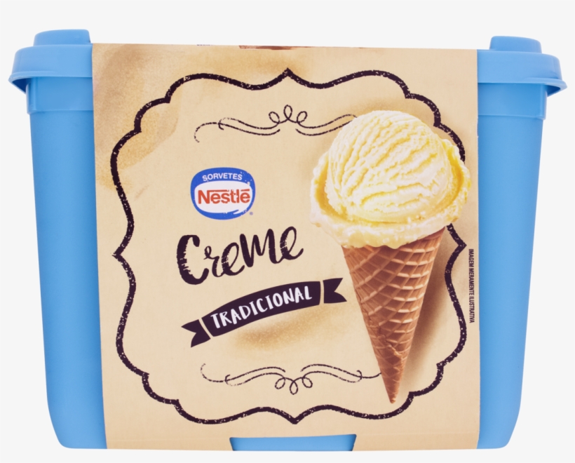 Sorvete Nestlé 1 5l Tradicional, transparent png download