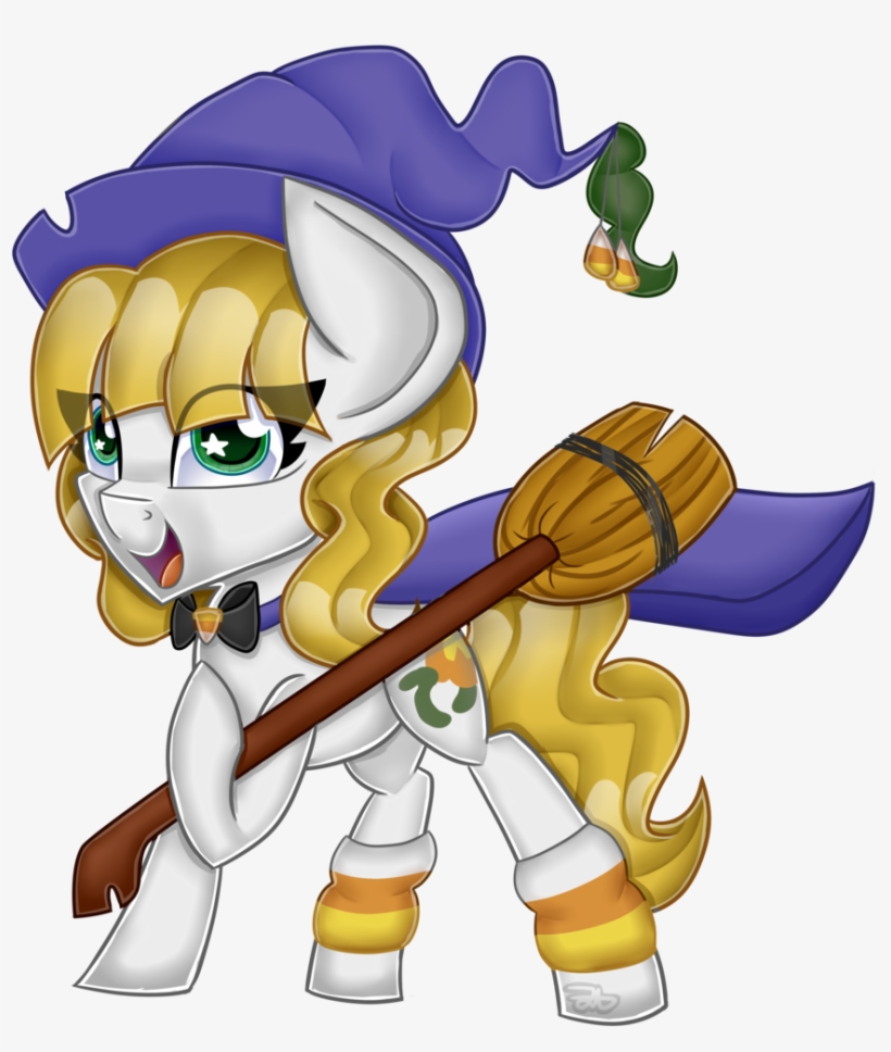 Partylikeapegasister, Bowtie, Broom, Candy, Candy Corn, - Candy Corn, transparent png download