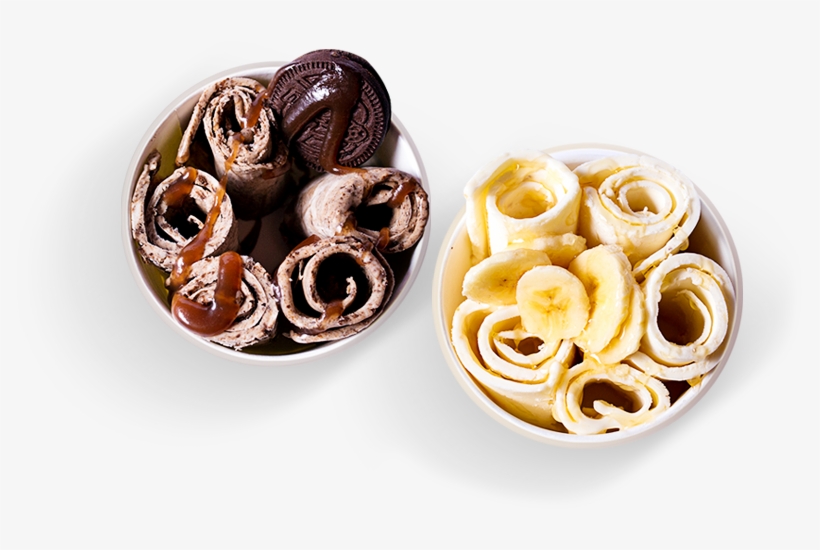 Sabores Ice Cream Roll Sorvete Tailandês - Chocolate, transparent png download