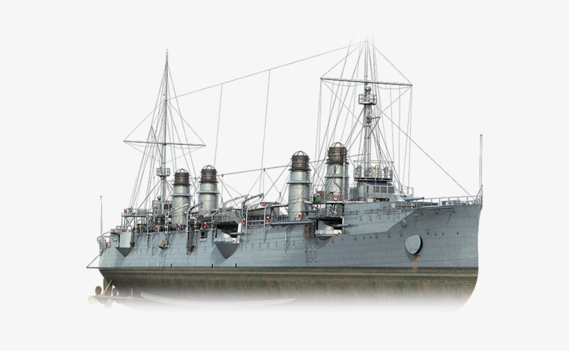 The Ship's Silhouette And Architecture Were Typical - Jurien De La Gravière Ship, transparent png download