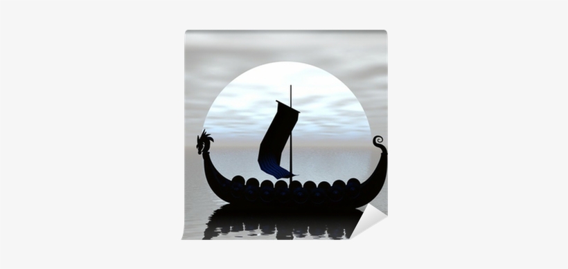 Viking Ship Throw Blanket, transparent png download