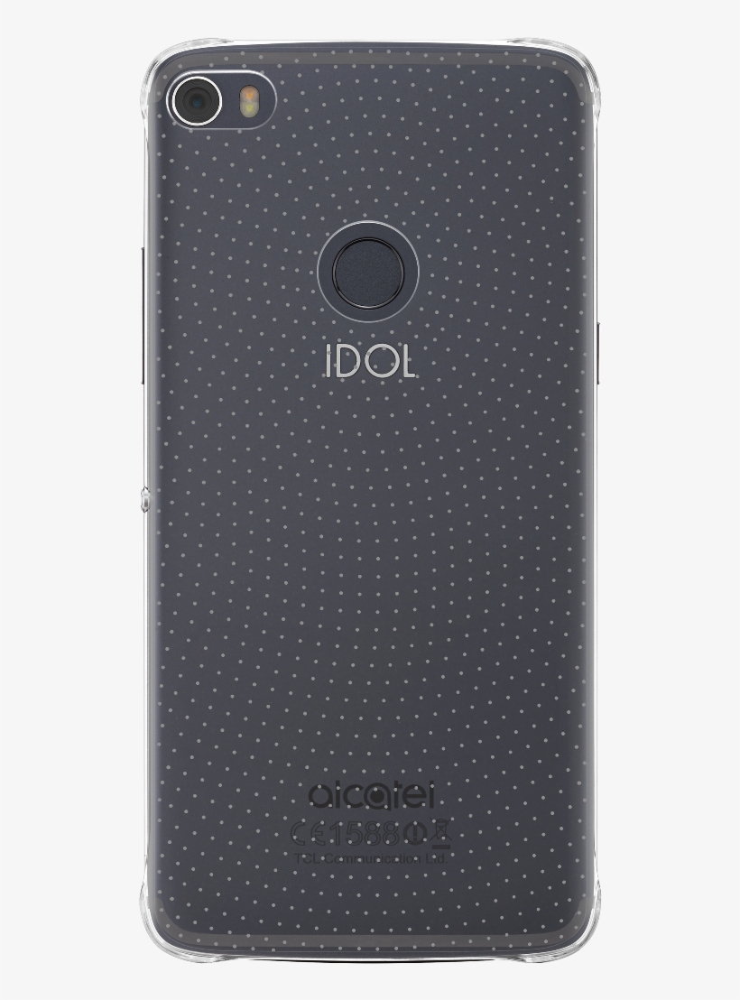 Idol 5s Translucent Shell Back View With Phone 2 1 - Smartphone, transparent png download
