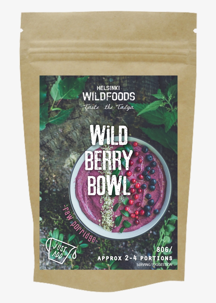 Picture Of Helsinki Wildfoods' Wild Berry Bowl Product, - Wild, transparent png download