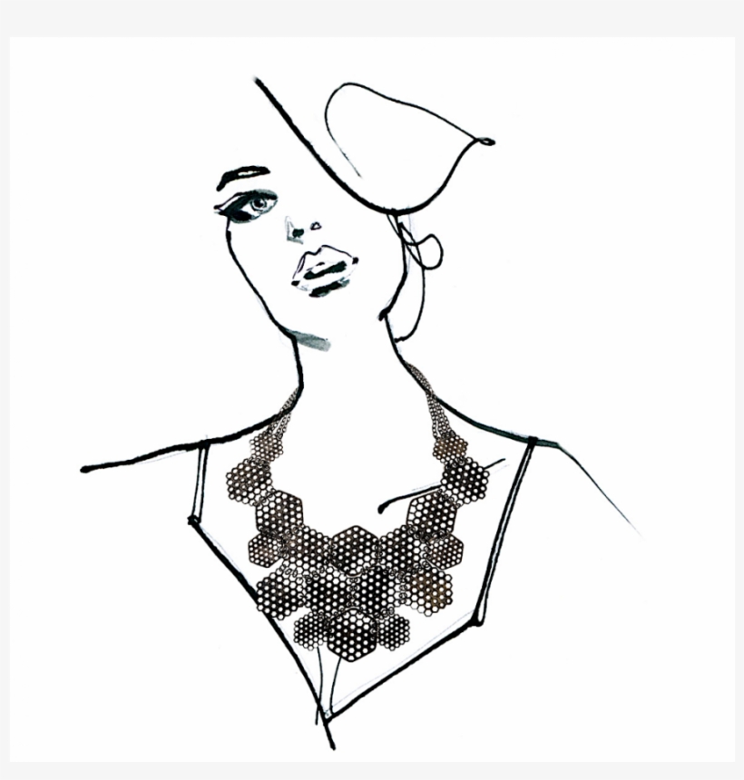 Necklace Apn149-1 - Collection Apis - Necklace, transparent png download