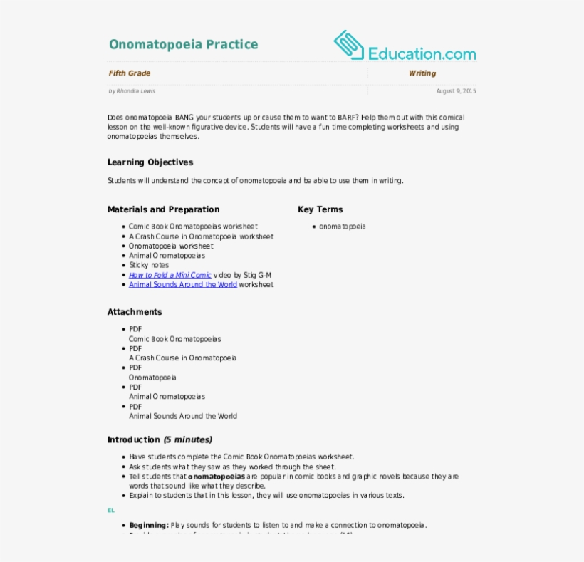 Related Learning Resources - Lesson Plan Preschool, transparent png download