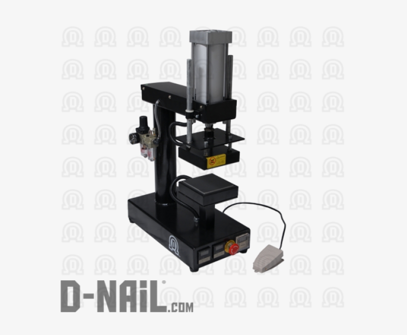 D-nail® Pneumatic Heat Press - Milling, transparent png download