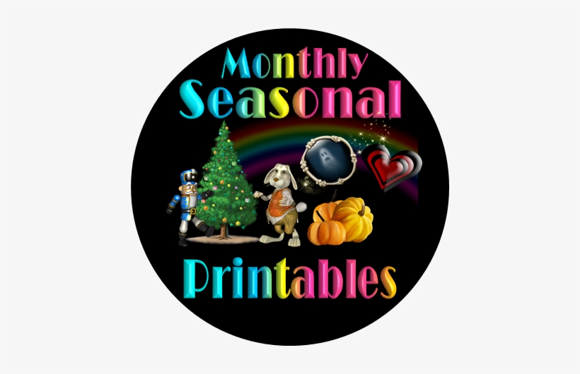 Printable Easter Christmas Holloween Holiday Seasonal - Easter, transparent png download